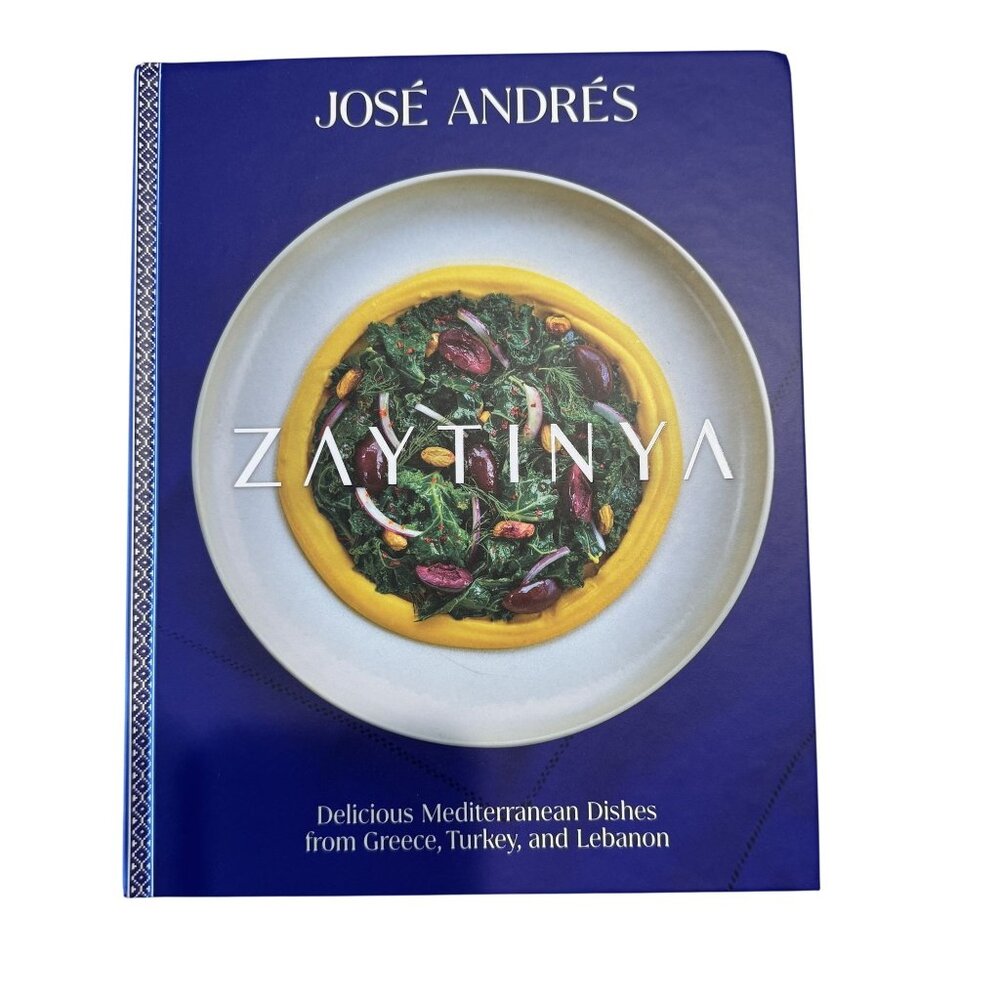 Zaytinya Delicious Mediterranean Dishes Hardcover Book Jose Andres
